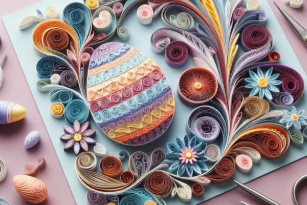 Ideias Criativas De Quilling Para Decorações De Páscoa Infantis