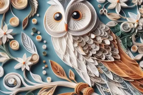 Quilling e Luz: Projetos Avançados para Iluminação Integrada em Arte