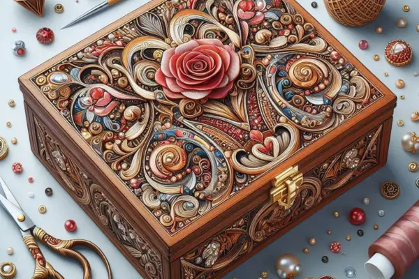 Quilling Modular: Como Criar Caixas de Joias Intercambiáveis e Criativas