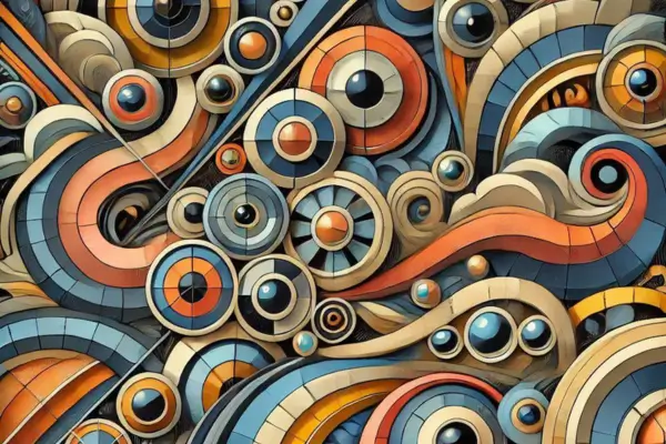 Quilling Abstrato para Murais Urbanos com Técnicas de Colagem em Ambientes Externos