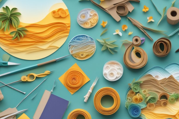 Lembranças de Viagem com Quilling: Projetos Memoráveis Passo a Passo