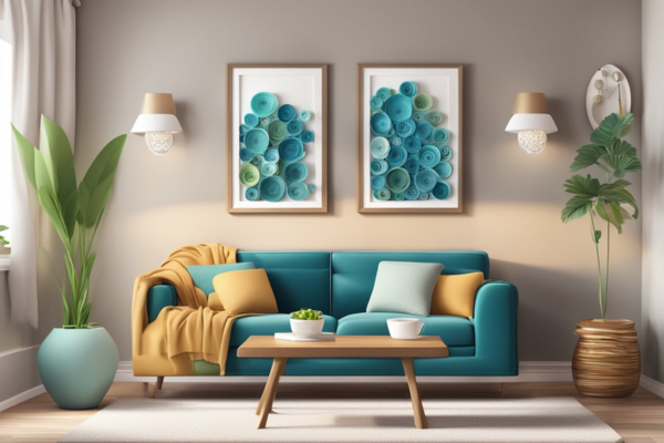 Decoração De Interiores Em Quilling Para Escritórios Modernos