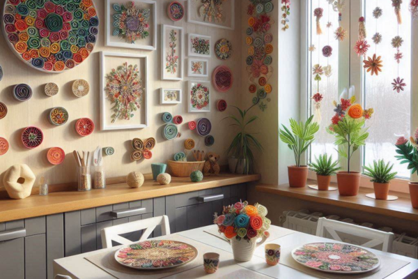 Decoração em Quilling Para Cozinhas Modernas