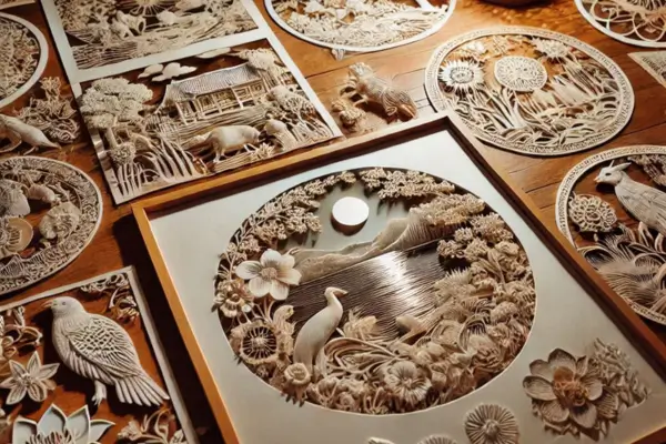 Papercutting Avançado: Retratos Detalhados e Técnicas para Criar Obras de Arte em Papel