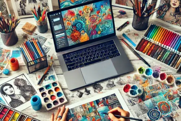 Transforme sua Arte em Papel em Cursos Online: Monetização Escalável