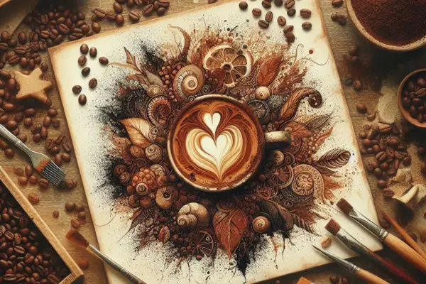 Pintura com Borra de Café no Papel: Técnicas Inovadoras