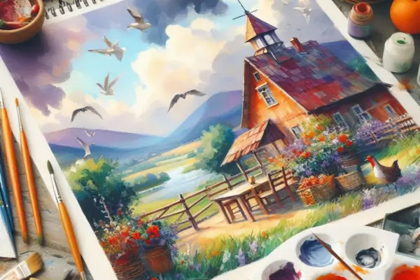 Técnicas de Pintura sobre Papel: Como Adicionar Cor e Profundidade à Sua Arte