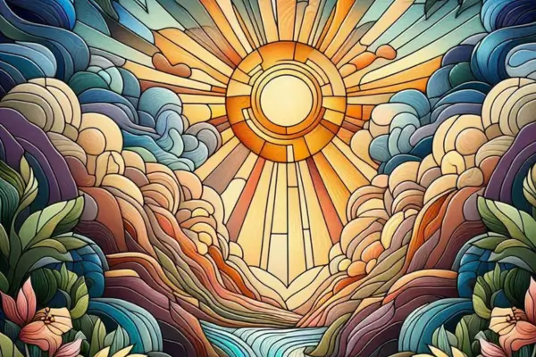 Vitrais de Papel: Simule a Beleza dos Vitrais Clássicos com Materiais Acessíveis